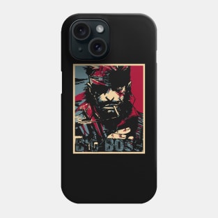 Metal Gear Solid Big Boss Phone Case