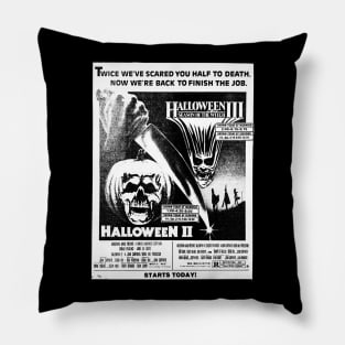 Halloween II & III Pillow