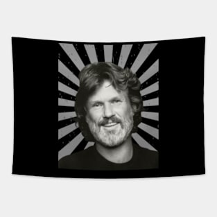 Retro Kristofferson Tapestry