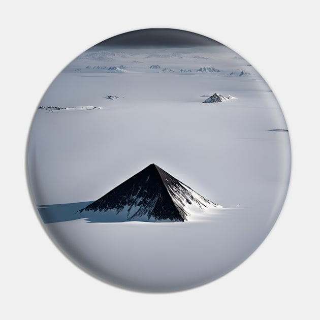 Antarctic Pyramid Pin by Lyvershop