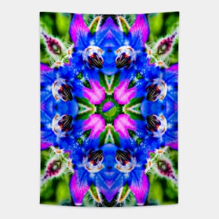 Delicious borage vegetable pattern. Tapestry