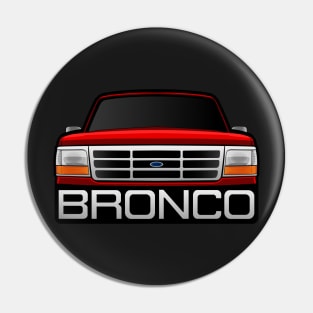 Ford Bronco Red Obs Pin