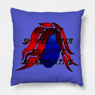 “The” blue mutant Pillow