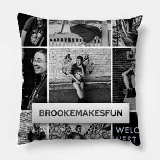 BrookeMakesFun collage Pillow