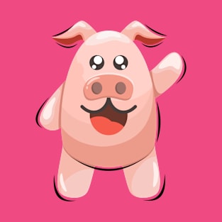 Cute Pig T-Shirt