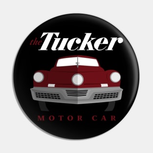 1948 Tucker Car Preston Tucker Maroon Pin