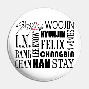 Stray Kids Kpop Pin