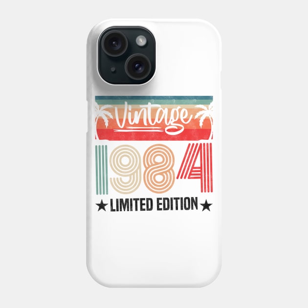 Vintage 1984 Limited Edition - 39th Birthday Vintage Design Phone Case by BenTee