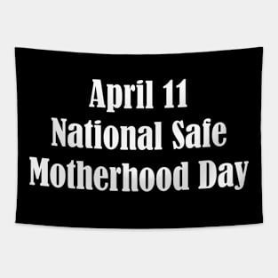 National Safe Motherhood Day Tapestry