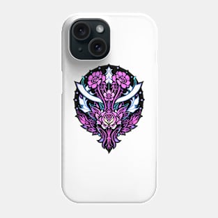 Cyberpunk Flowers Phone Case