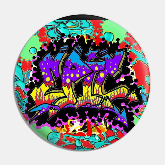 Trend Epic Graffiti Pop Art Pin by LowEndGraphics