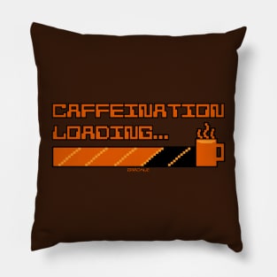 Retro Caffeine Meter Pillow