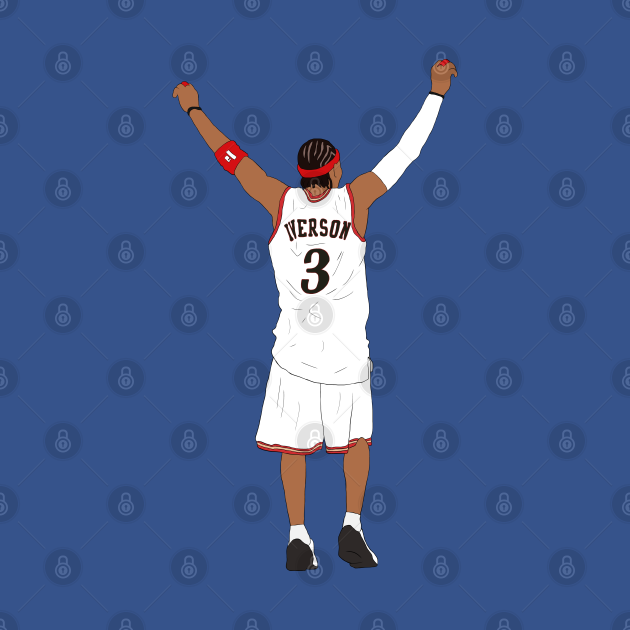 Allen Iverson Back-To - Allen Iverson - T-Shirt