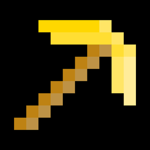 pickaxe gold by Mamon