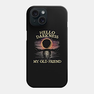 hello darkness my old friend Phone Case