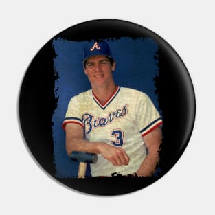 Dale Murphy in Atlanta Braves, 1982 - 1983 Pin