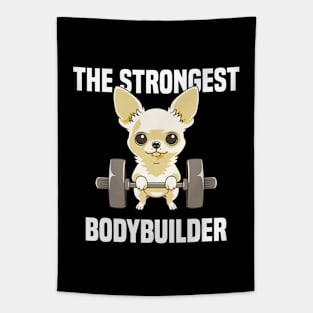 chihuahua the strongest bodybuilder Tapestry