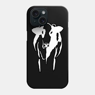 cow white Phone Case