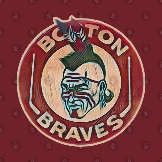 Boston Braves Hockey by Kitta’s Shop