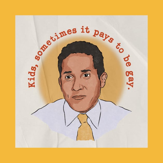 "Kids, sometimes it pays to be gay" Oscar Martinez The Office by StrayArte