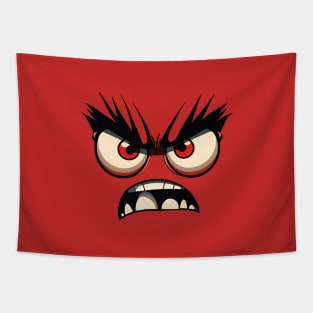 angry eyes Tapestry