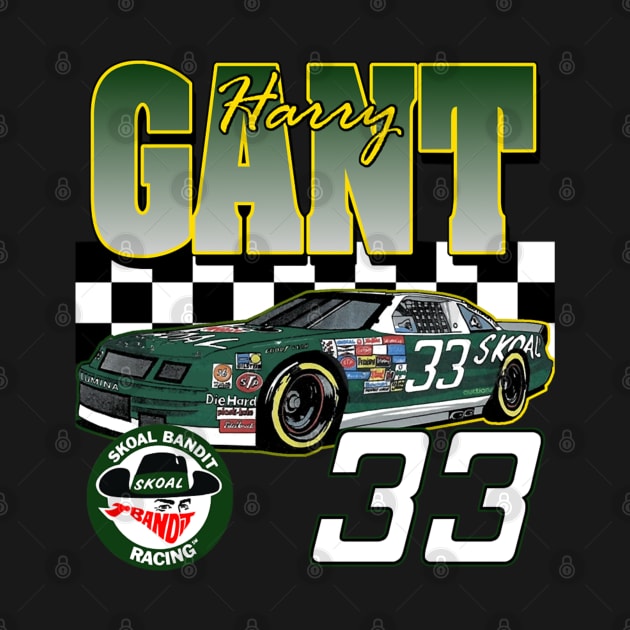 Harry Gant #33 Retro by stevenmsparks