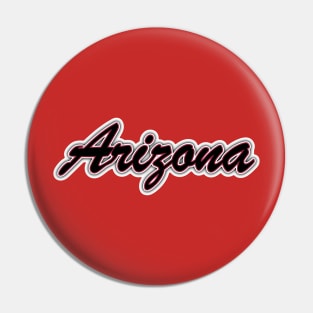 Football Fan of Arizona Pin