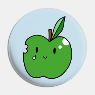 Green Apple Crying Pin