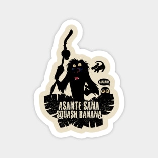 Asante sana squash banana! Magnet