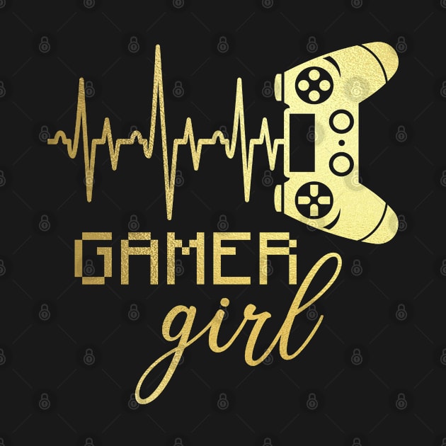 Gamer Girl Heartbeat by MommyTee