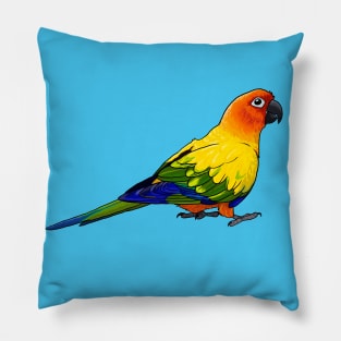 Sun Conure Pillow