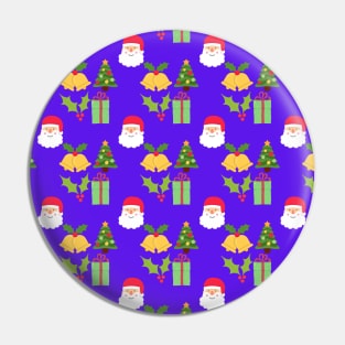 Xmas Pattern Pin