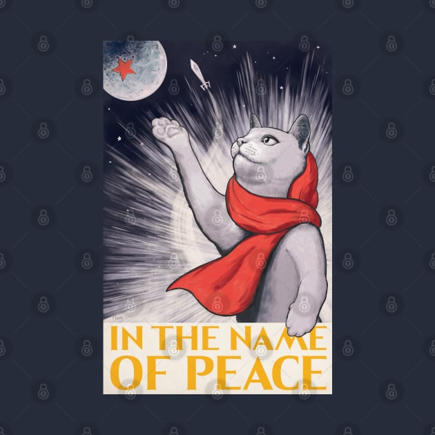 Soviet Cat - In the Name of Peace by nathannunart