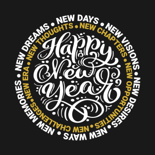 Happy New Year Motivational T-Shirt