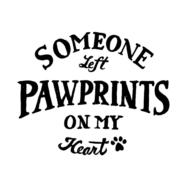 Someone Left Paw Prints (Black)... by veerkun