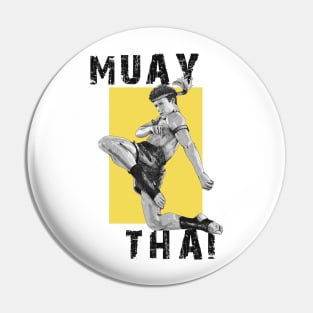 Muay Thai Fighter Pin