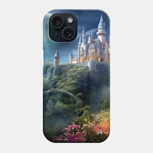 Fortress Castle Otherworldly Dimension Fantastic Landscape Surrealist Phone Case