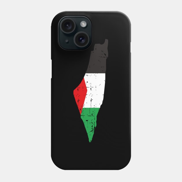 The Palestine Map And Flag - Falastine Wants Freedom Phone Case by mangobanana