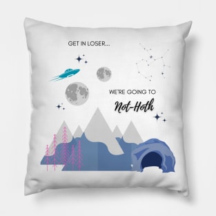 Get in Loser, we're going to Not-Hoth Pillow