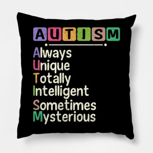 Autism Awareness Pillow