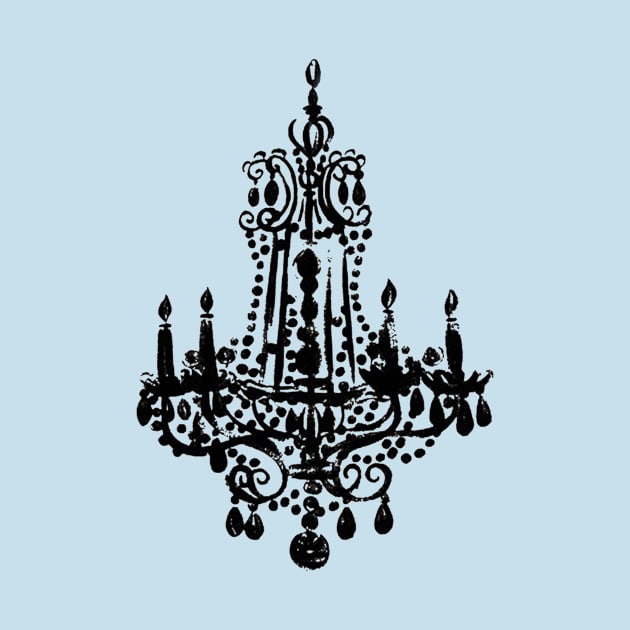 Shabby Chandelier - Chic By Design by The Blue Box