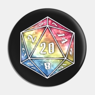 Pride D20 - Pan Pin