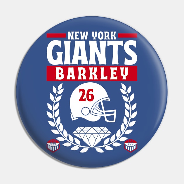 New York Giants Barkley 26 Edition 2 Pin by Astronaut.co