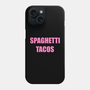 Spaghetti Tacos iCarly Penny Tee Phone Case