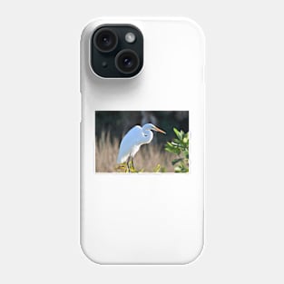 White Egret Phone Case