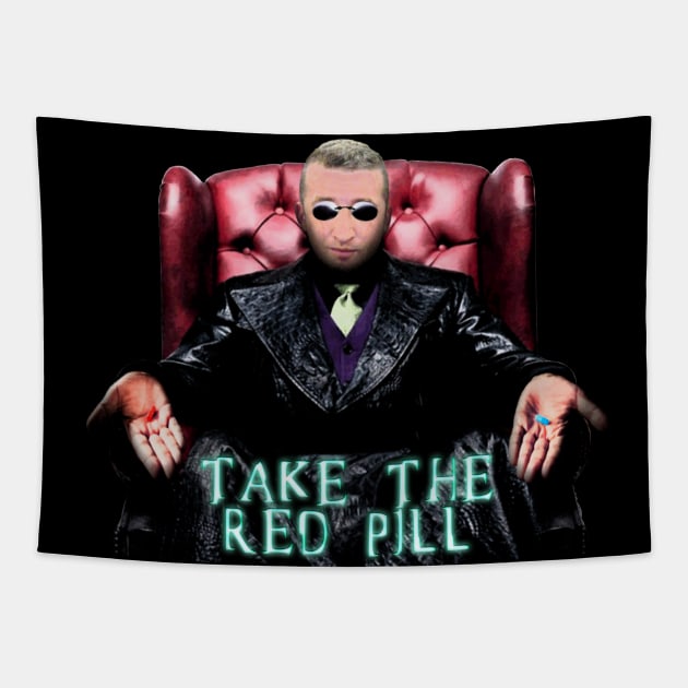 Michael Malice Take the Red Pill Tapestry by The Libertarian Frontier 