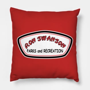Ron Swanson / Ron Jon Mashup Pillow