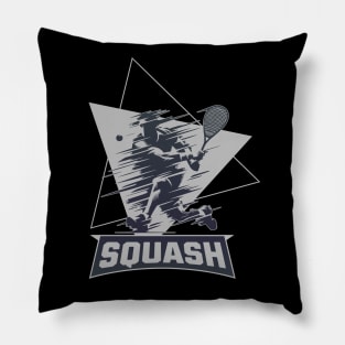 Squash player Pillow