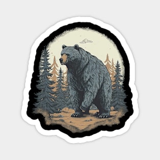 Forest bear Magnet