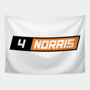 Lando Norris 4 F1 Driver Tapestry